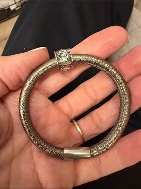 Brighton leather bracelet with charm